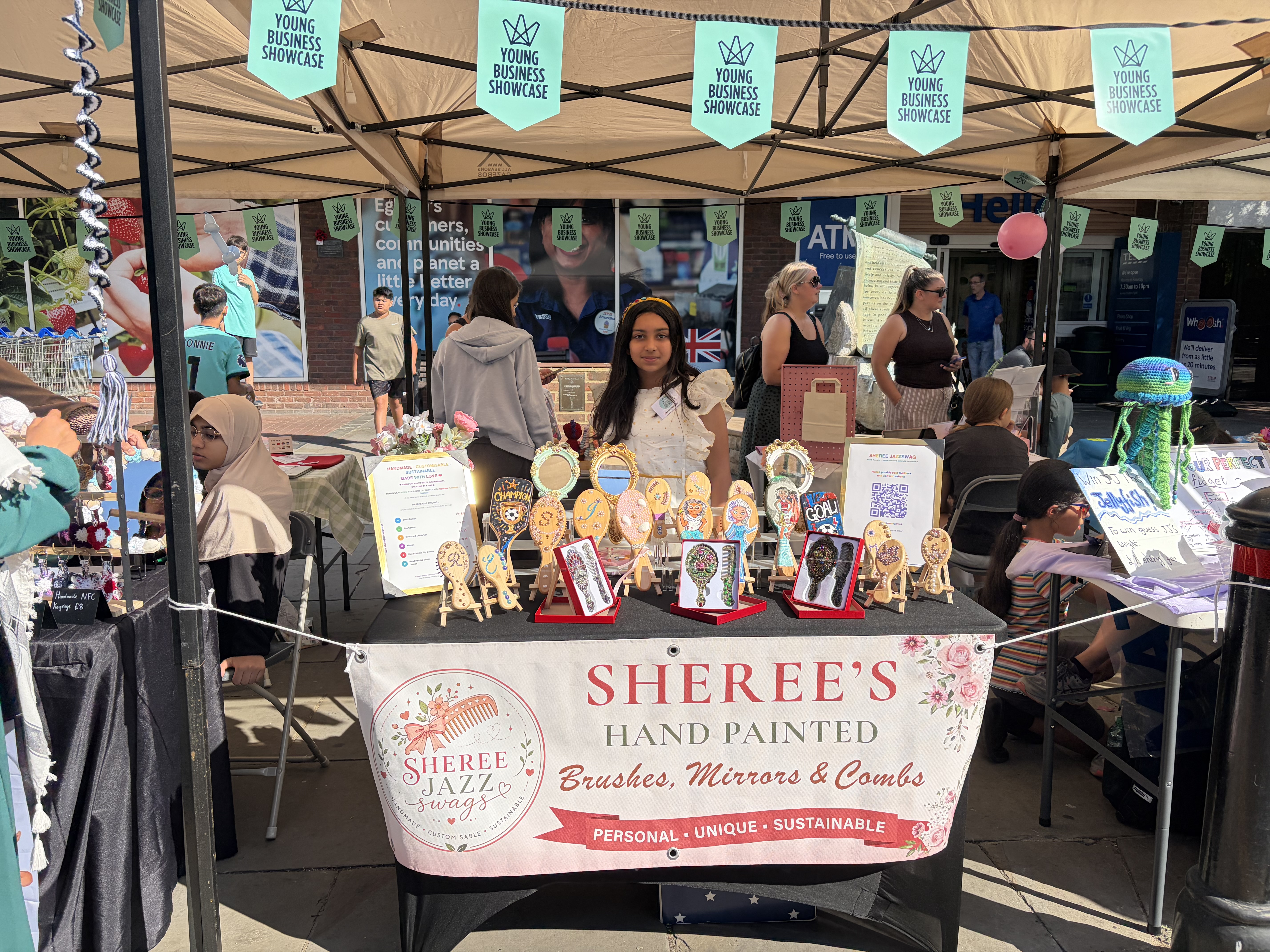 Sheree's stall at Egham fair