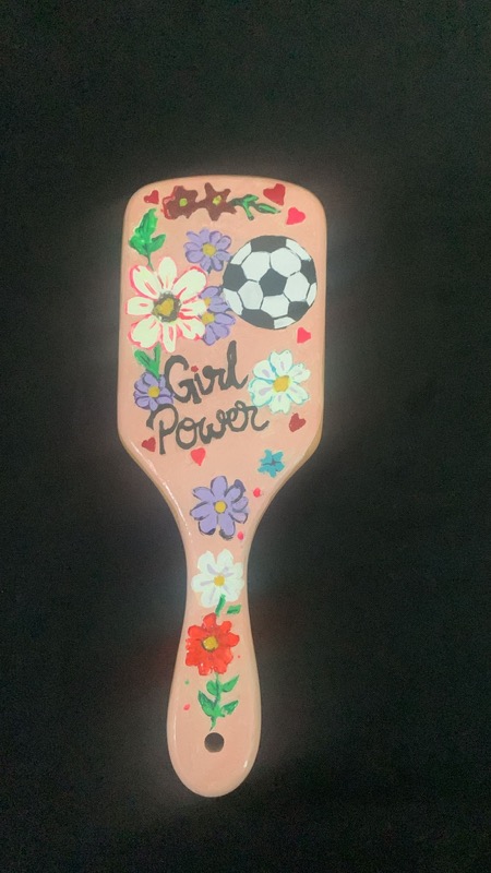 Football Girlpower Big Comb
