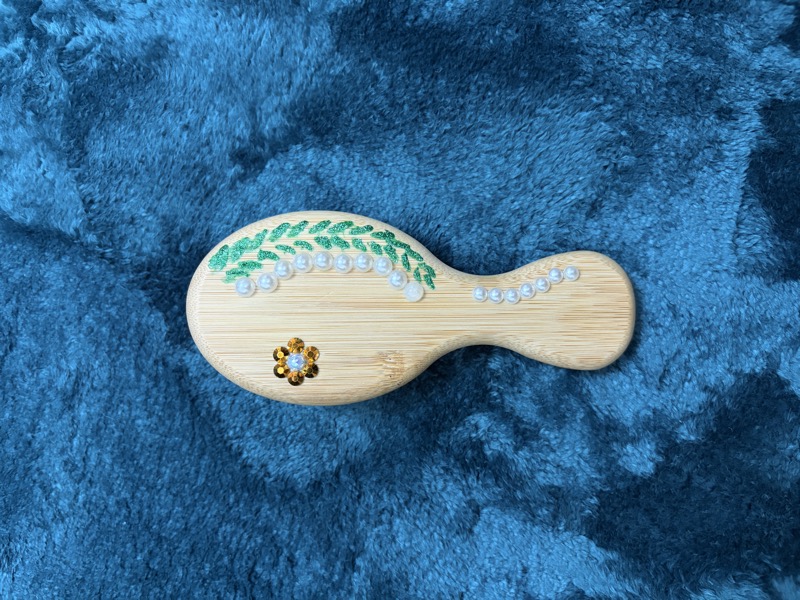 Sparkling Leaf Small Comb